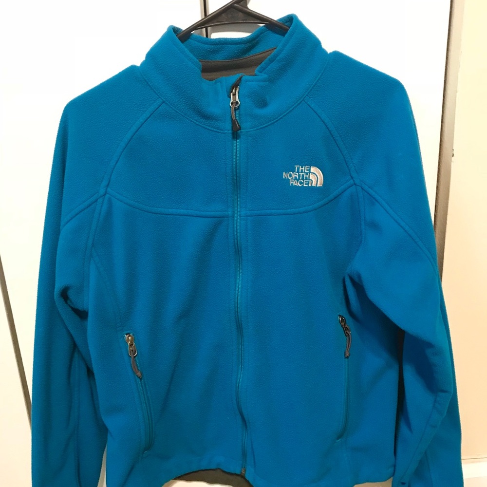 Blue North Face jacket (size M)